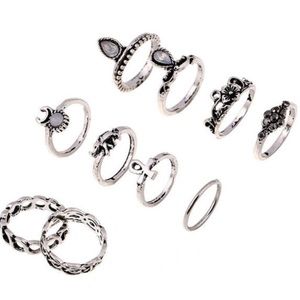 ✨Just In✨ 🔟 10 Piece Knuckle Ring Set